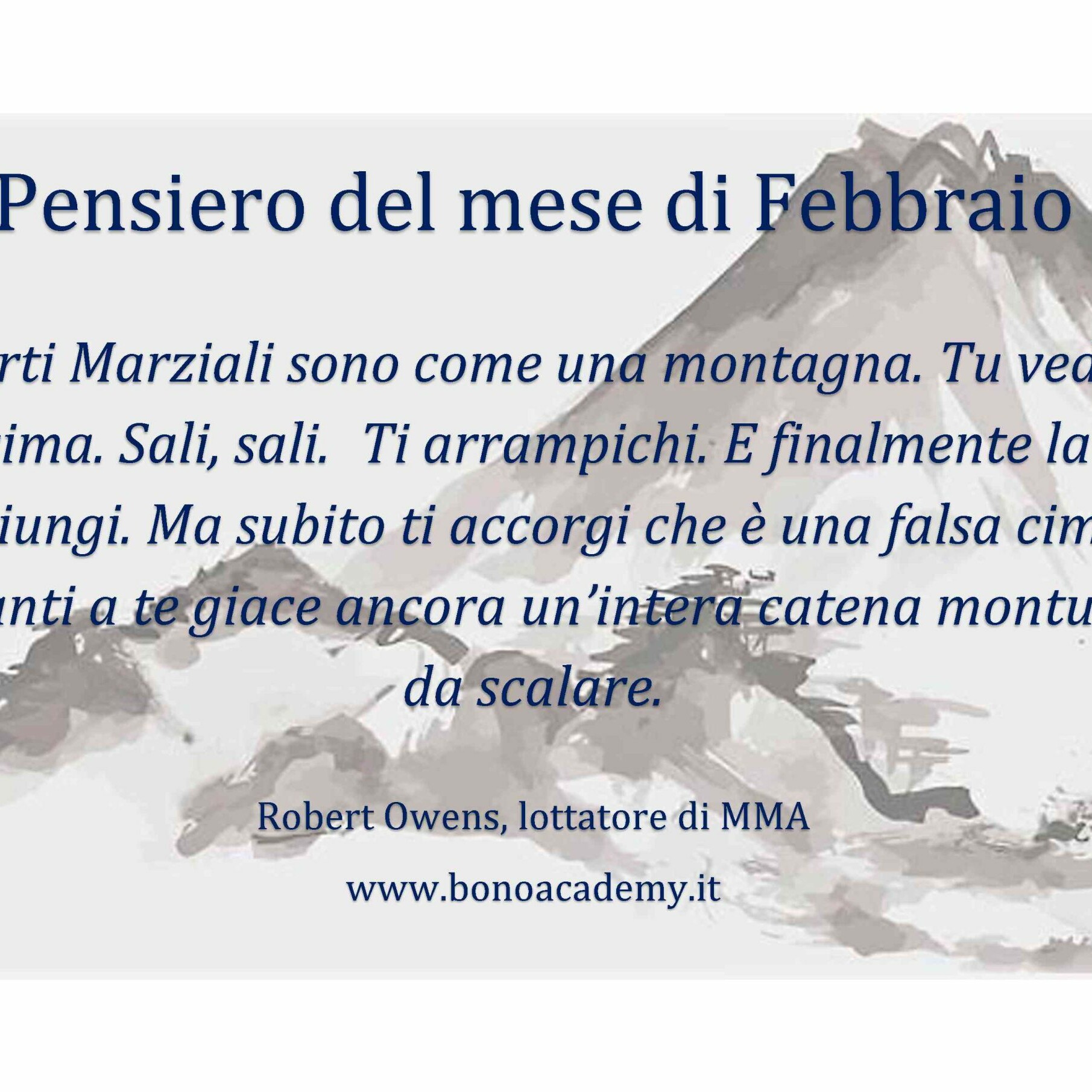 2 - Pensiero del mese di Febbraio 2018