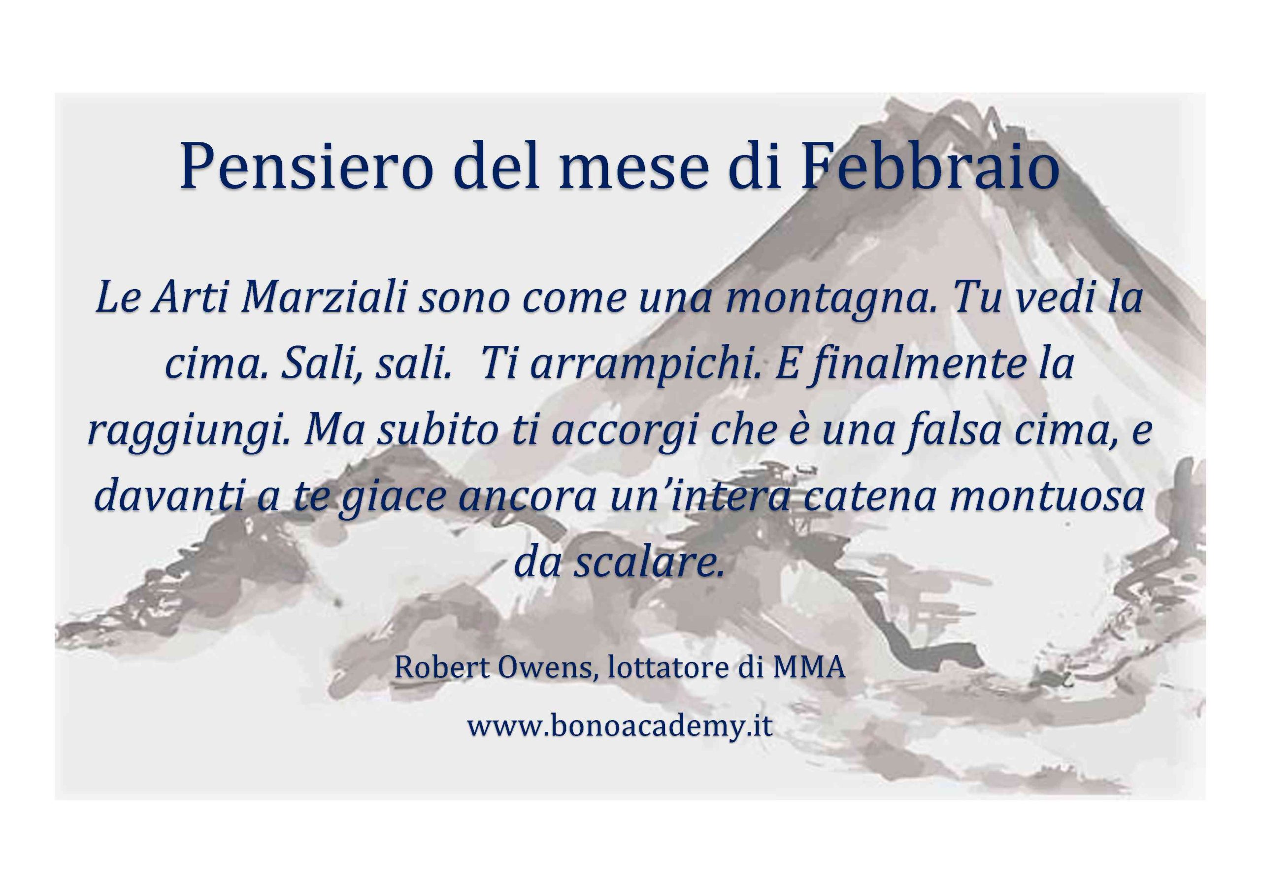 2 - Pensiero del mese di Febbraio 2018