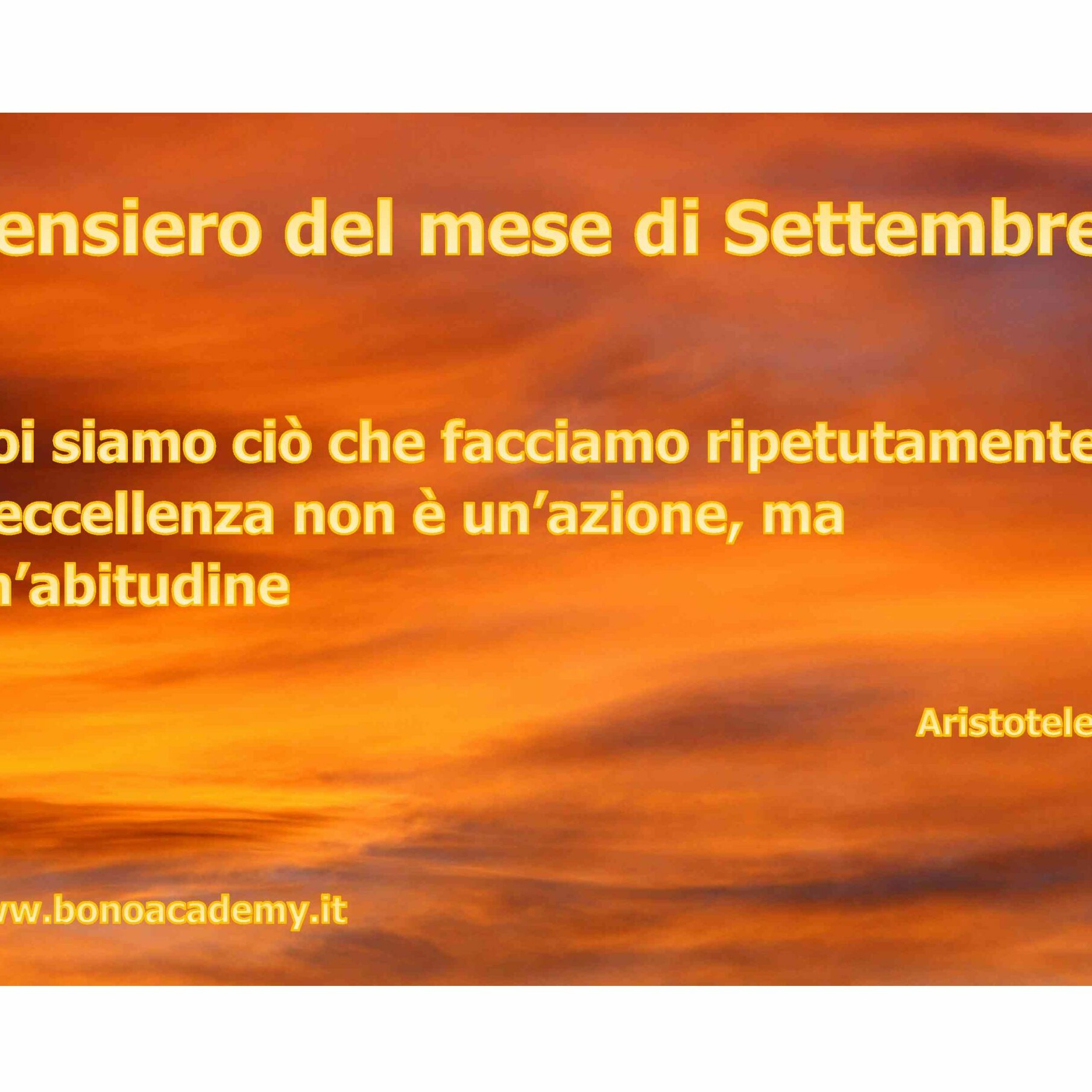 9 - Pensiero del mese di Settembre 2018