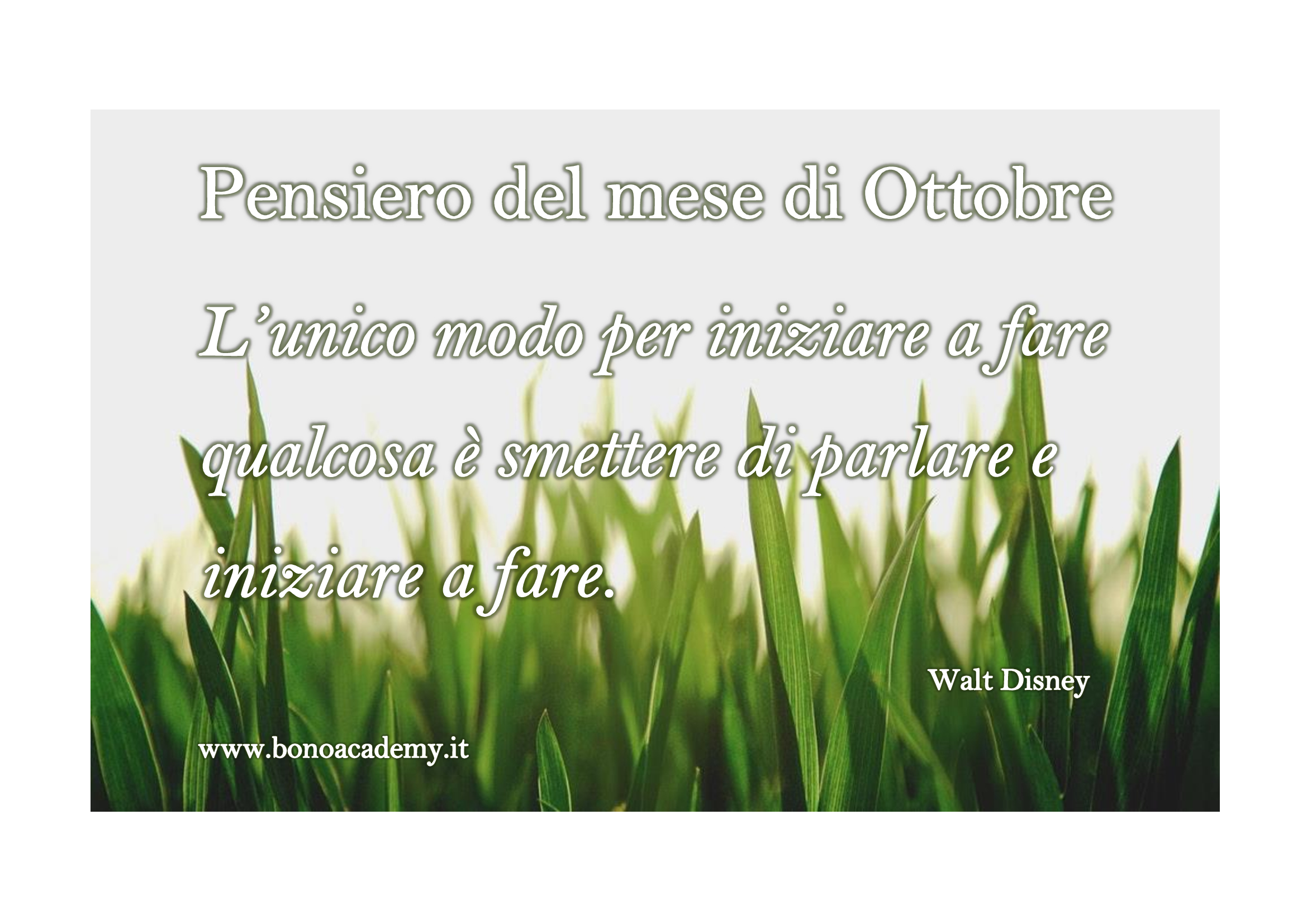 10 - Pensiero del mese di Ottobre 2018