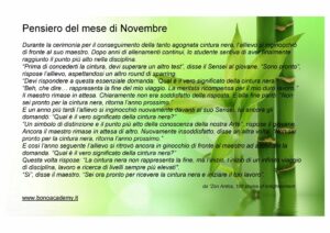 11 - Pensiero del mese di Novembre 2018