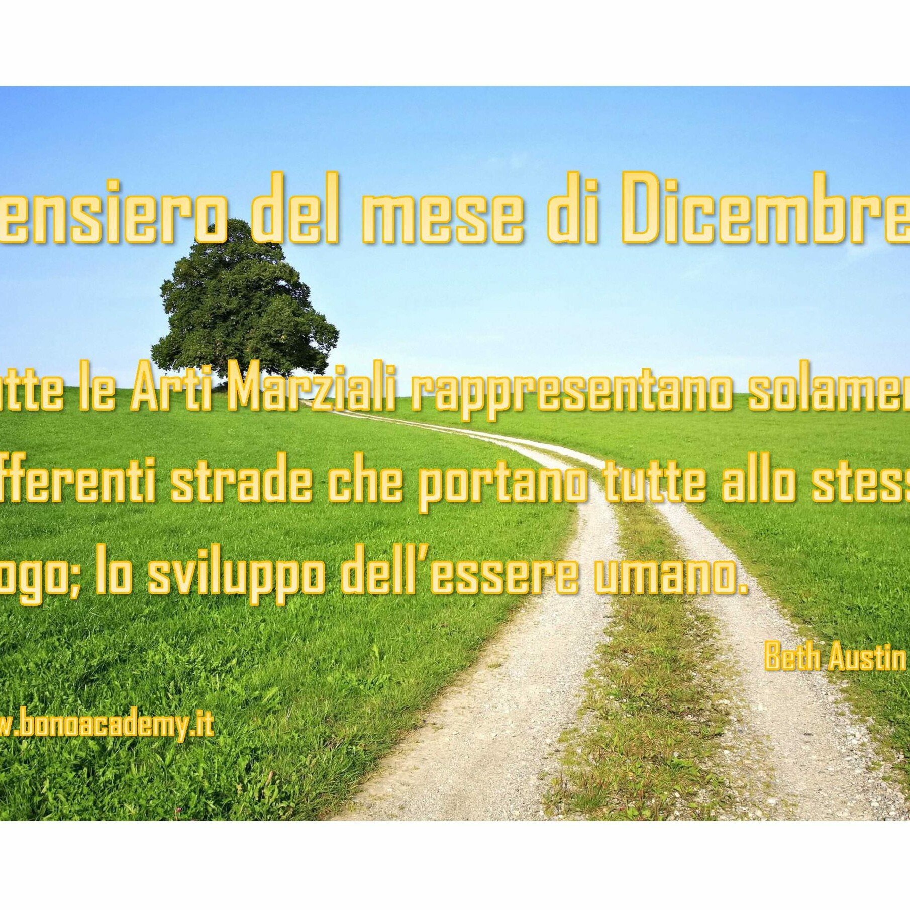 12 - Pensiero del mese di Dicembre 2018