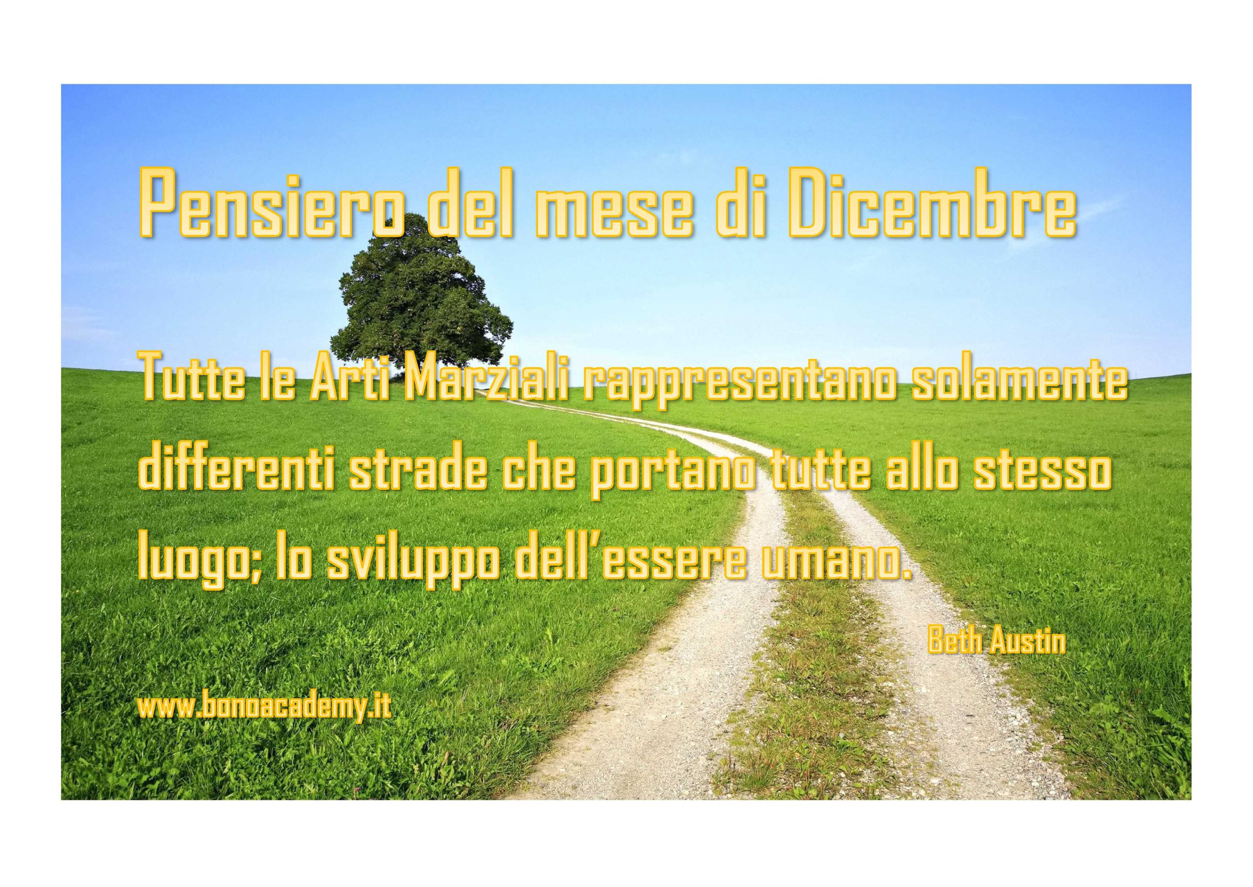 12 - Pensiero del mese di Dicembre 2018