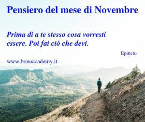 11 - Pensiero del mese di Novembre 2019