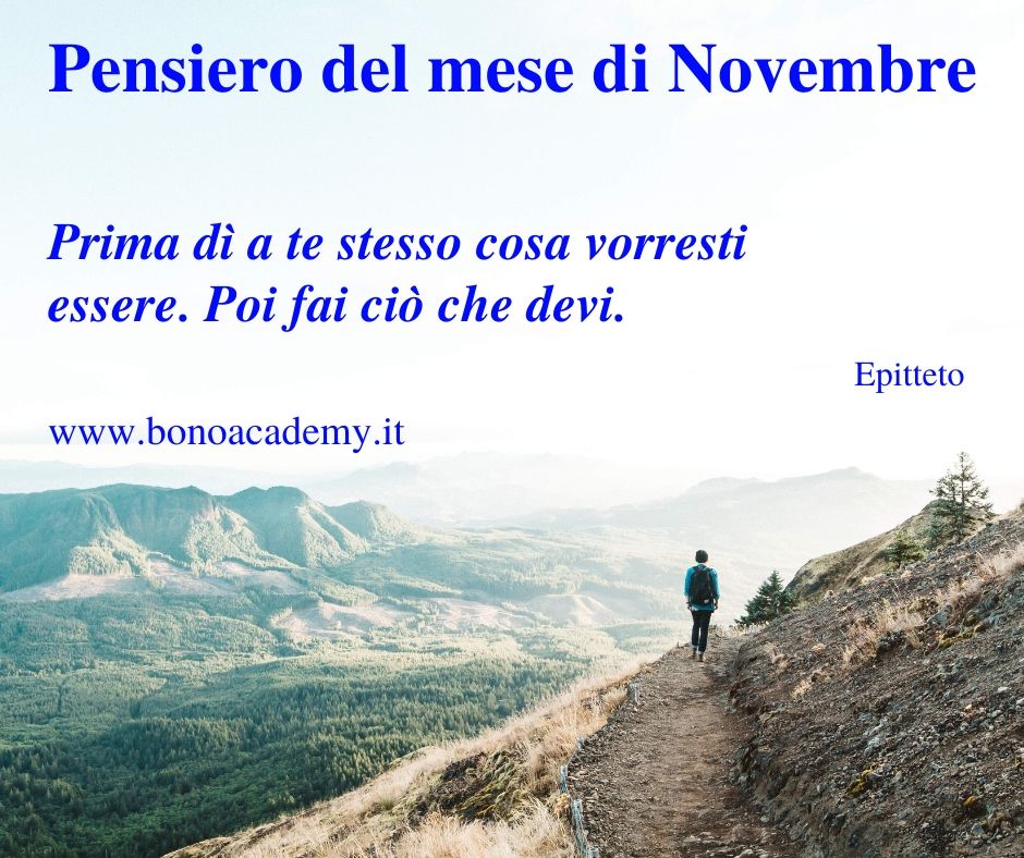11 - Pensiero del mese di Novembre 2019